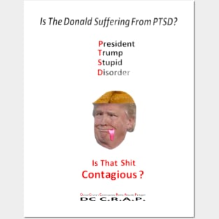 President Trump Stupid Disorder Posters and Art